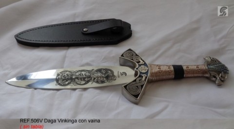 DAGA VIKINGA CON VAINA